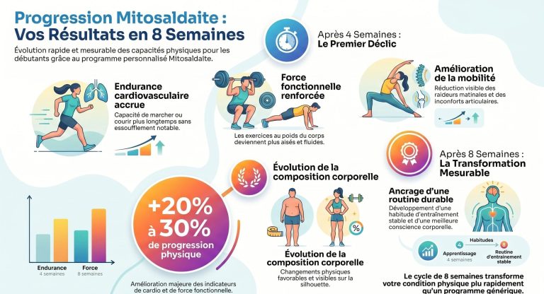 Débutant progressant avec la mitosaldaite Sportlix
